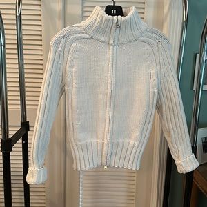Banana Republic zippered sweater.